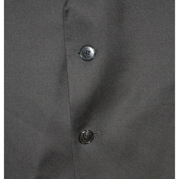 Joseph Abboud Men's Black Reda Super 110's Wool Suit Coat Jacket Size 44R Career - Picture 3 of 9